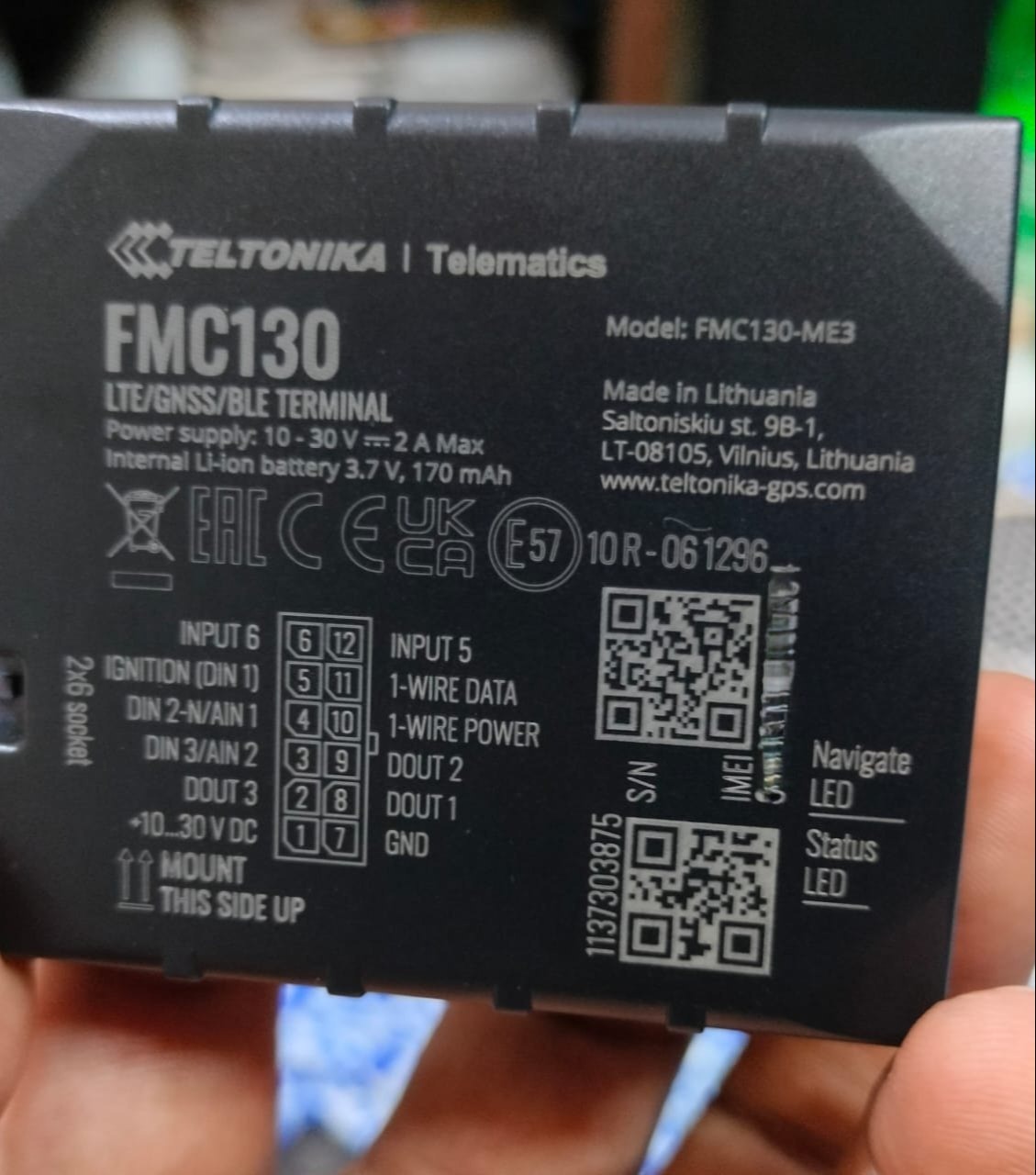 Teltonika FMC130 GPS Device